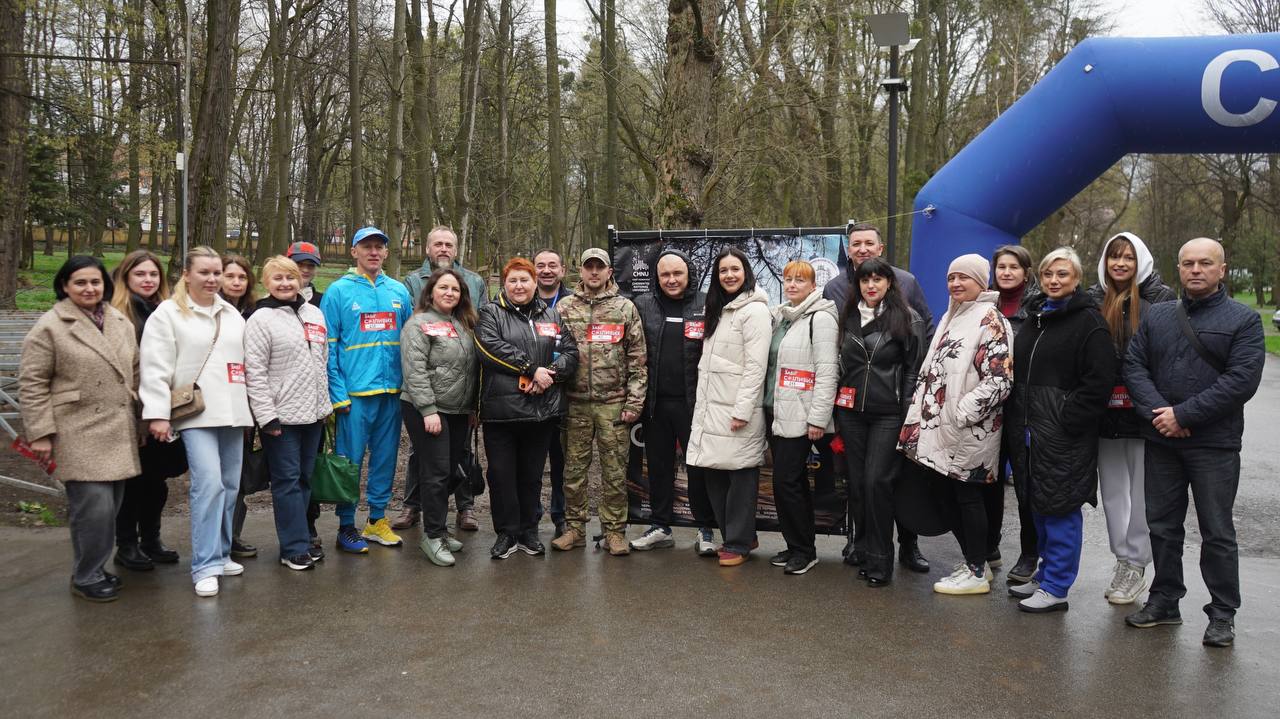 Кафедра фінансів і кредиту з гордістю доєдналася до благодійного заходу «Забіг сміливих»! 