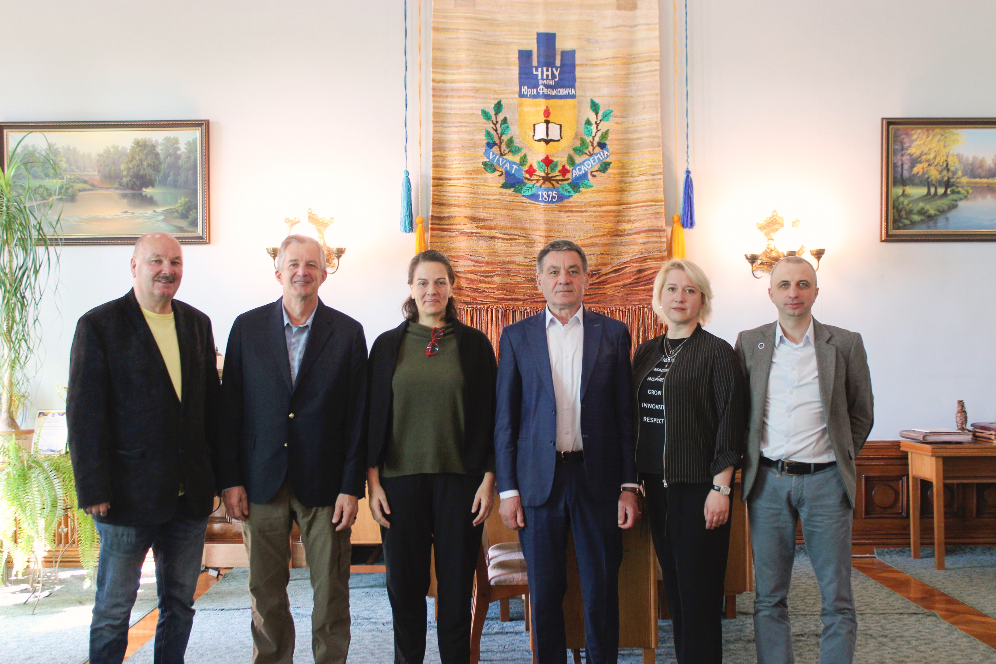 Зустріч ректора з виконавчим директором та продюсером компанії Docutribe