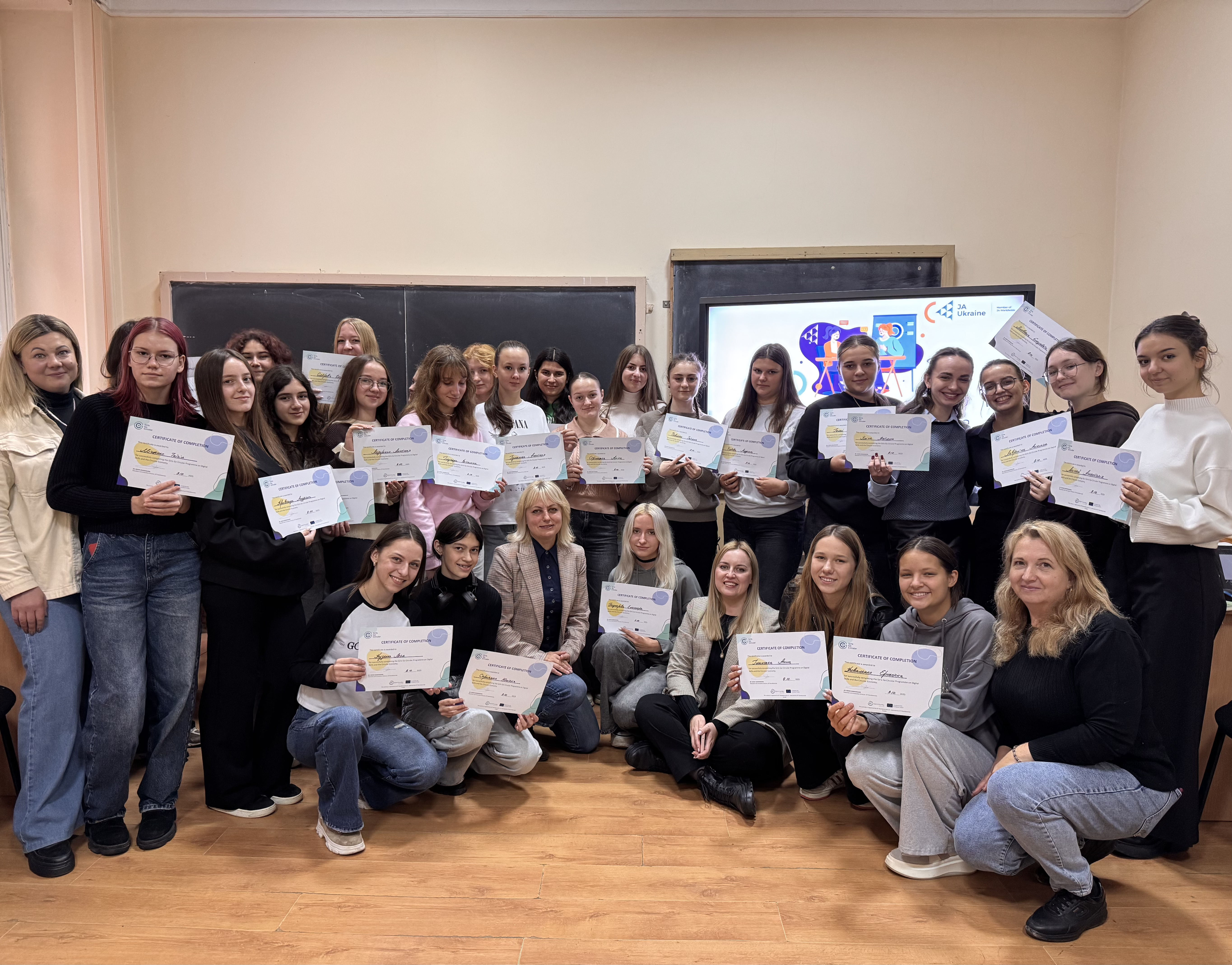 Тренінг в межах міжнародного проєкту Girls Go Circular