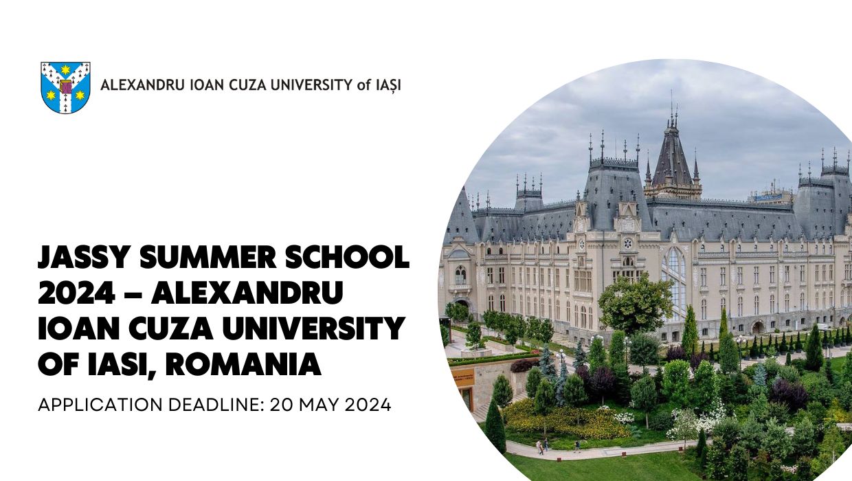 JASSY Summer School 2024 – Alexandru Ioan Cuza University of Iasi, Romania 