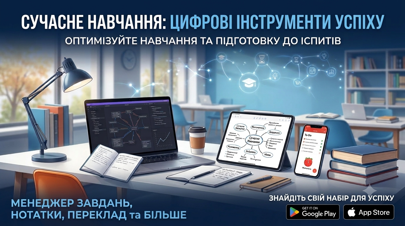 Цифрові інструменти для навчання