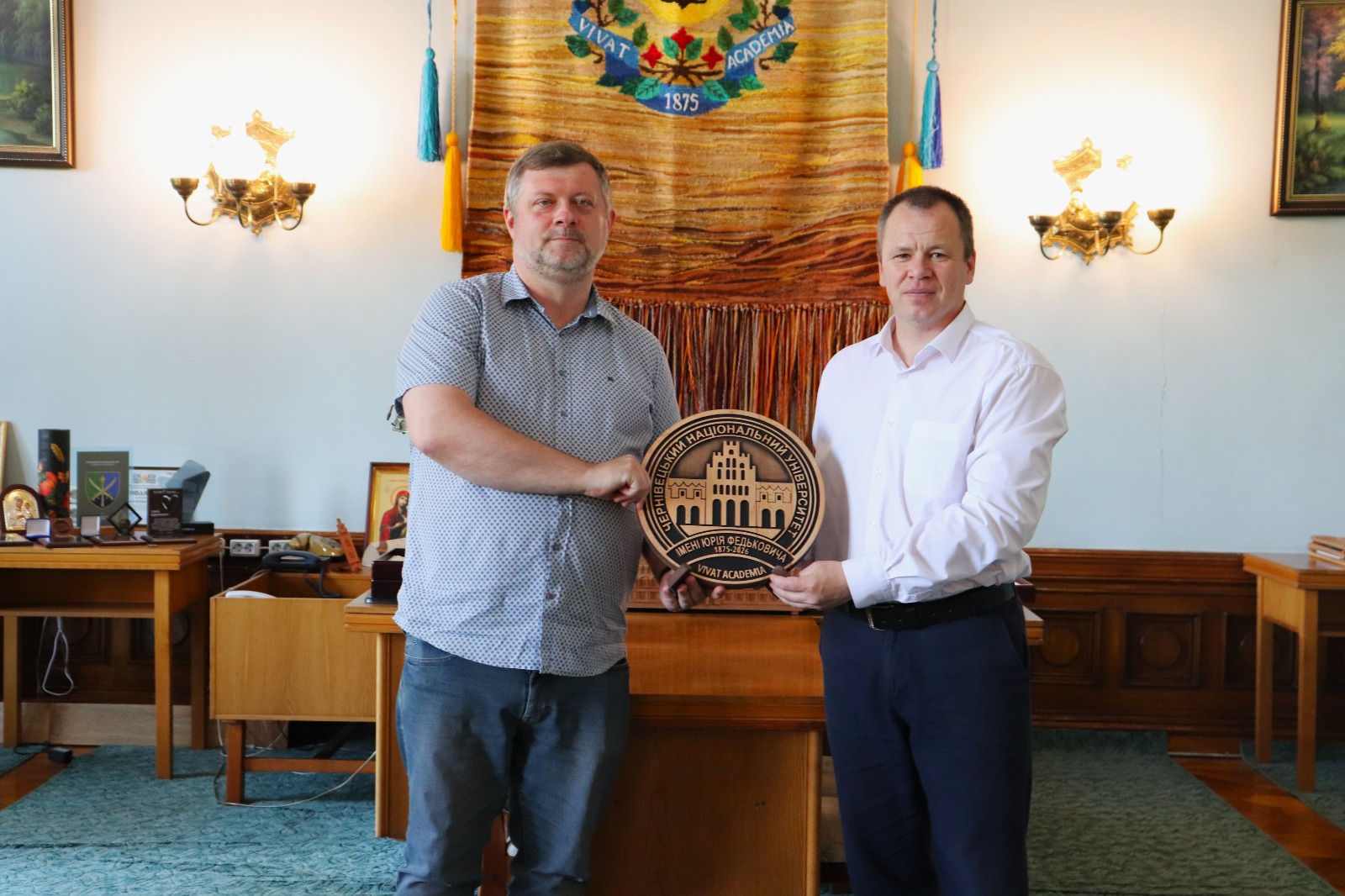 Зустріч ректора університету з першим заступником Голови Верховної Ради України 
