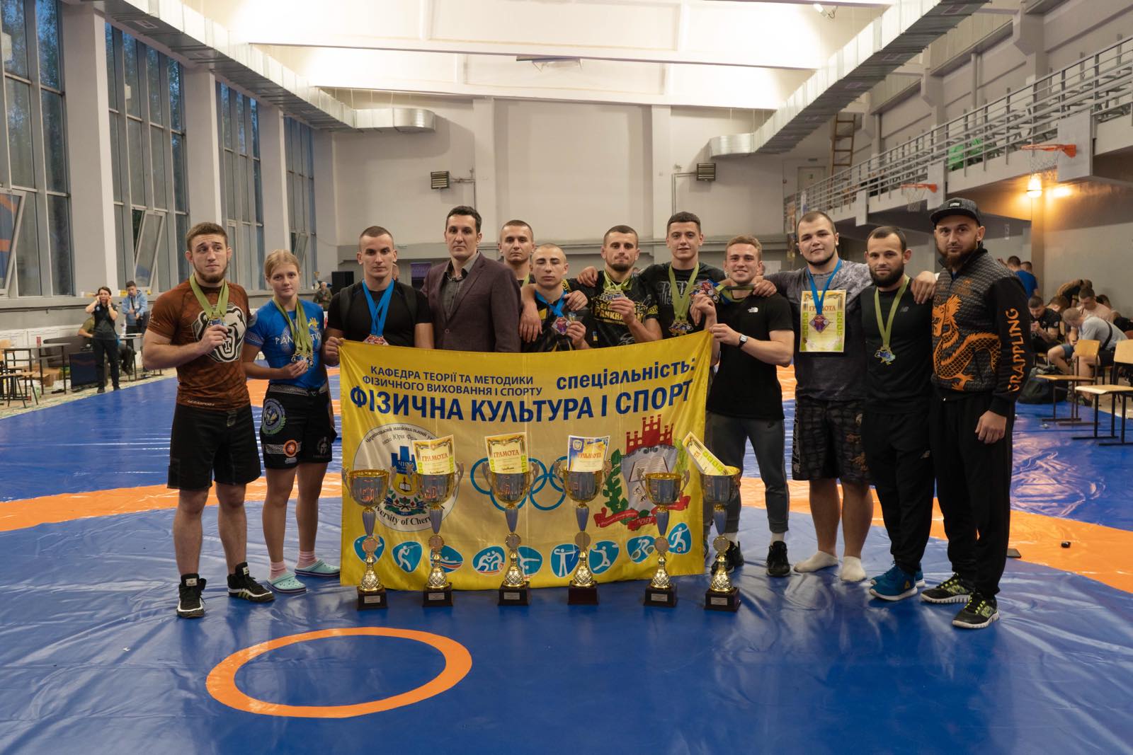 Перемоги студентів на Чемпіонаті України з панкратіону та грепплінгу