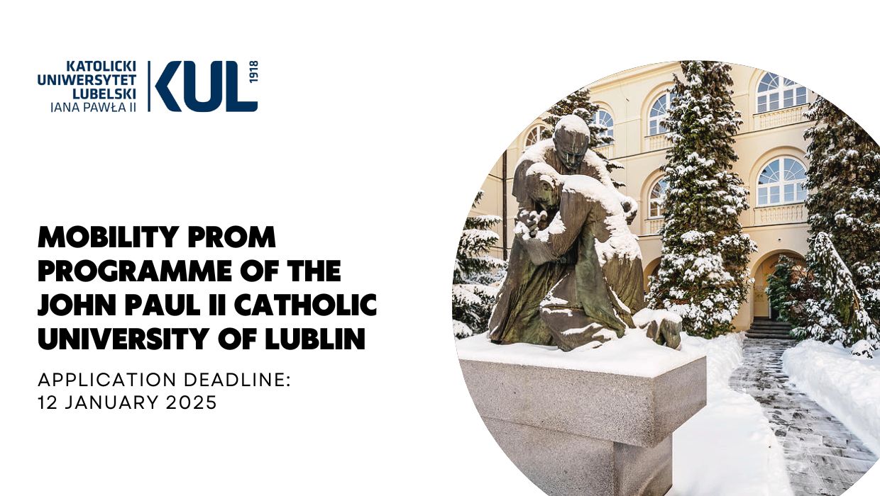 Mobility PROM PROGRAMME of the John Paul II Catholic University of Lublin