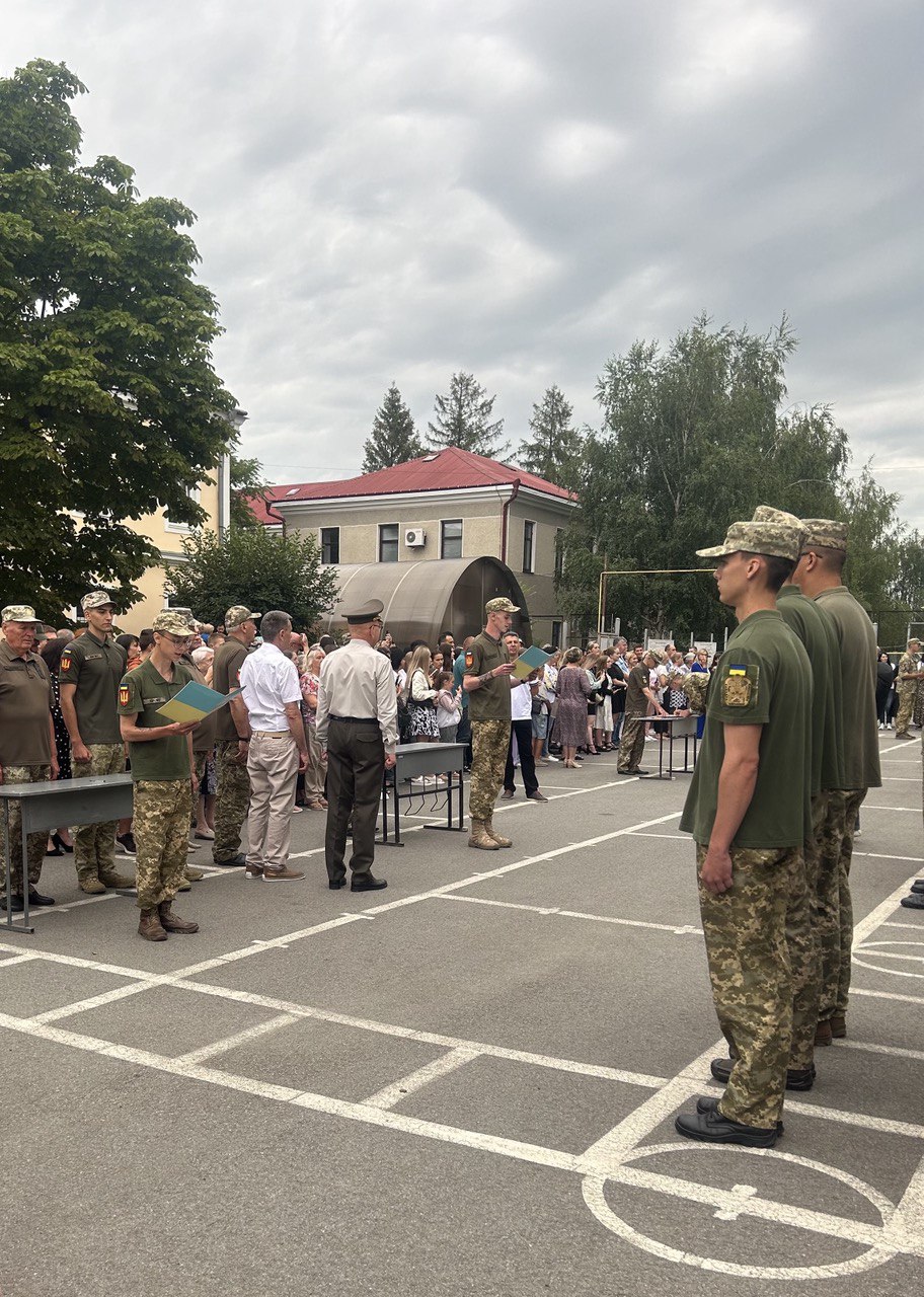 Ритуал складання військової присяги на вірність Українському народові 2023 рік