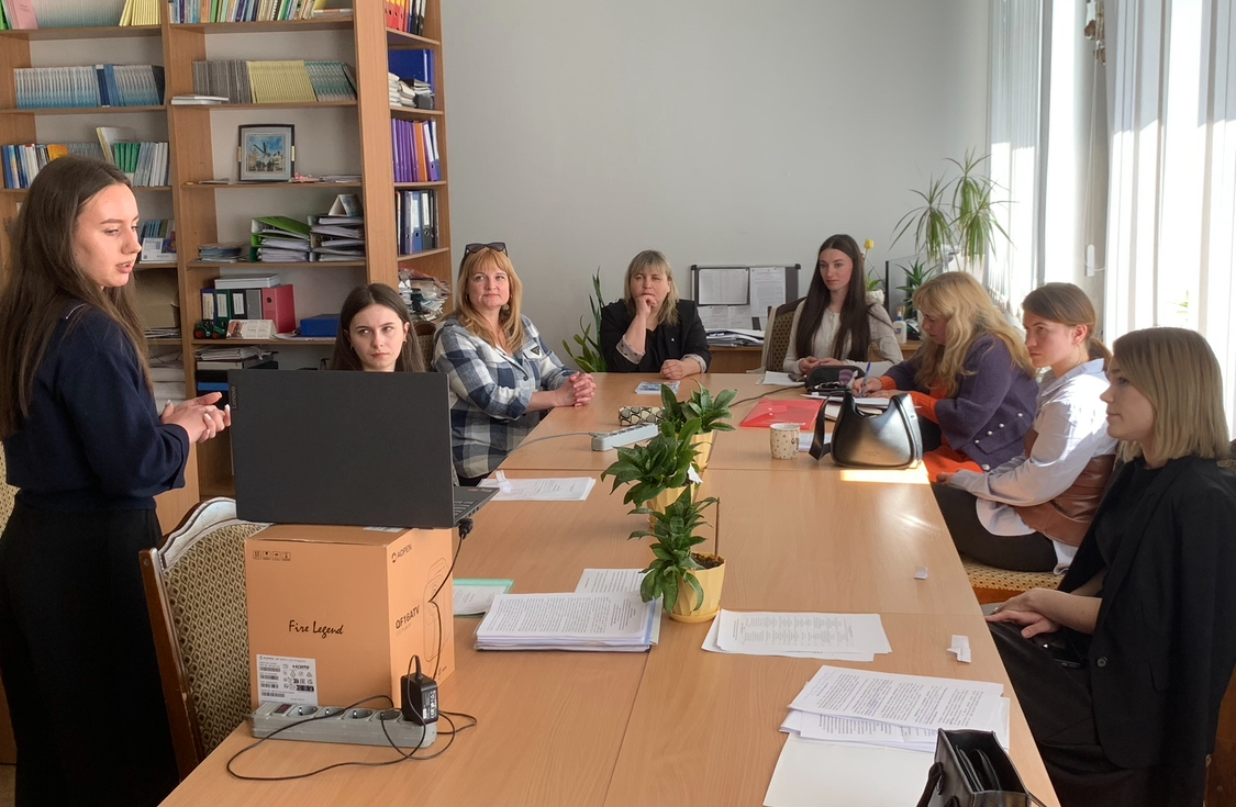 Захист професійної практики студентів 1 курсу другого (магістерського) рівня вищої освіти спеціальності «Соціальна робота»