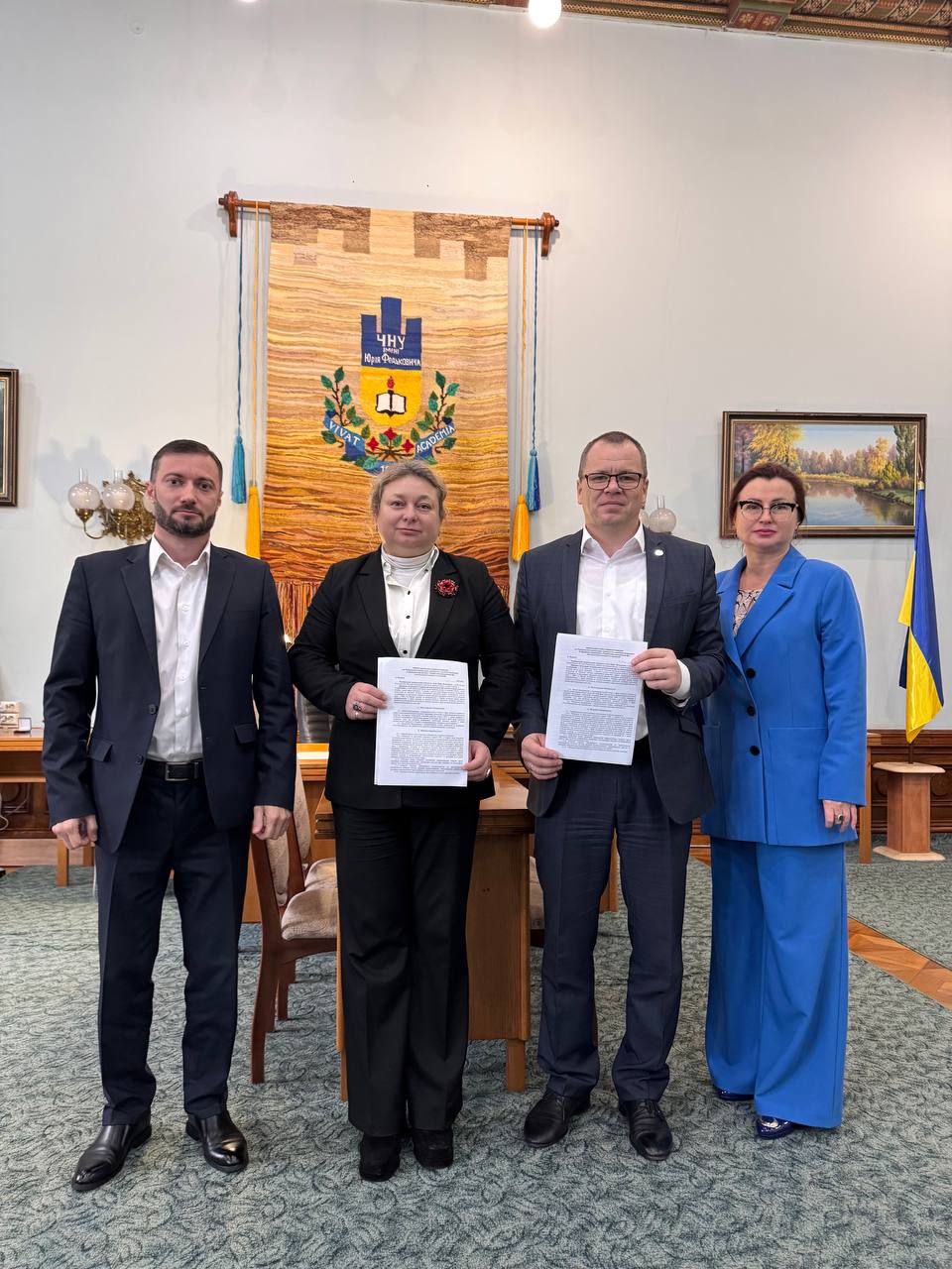 Меморандум про співробітництво між ЧНУ та УКРНОІВІ