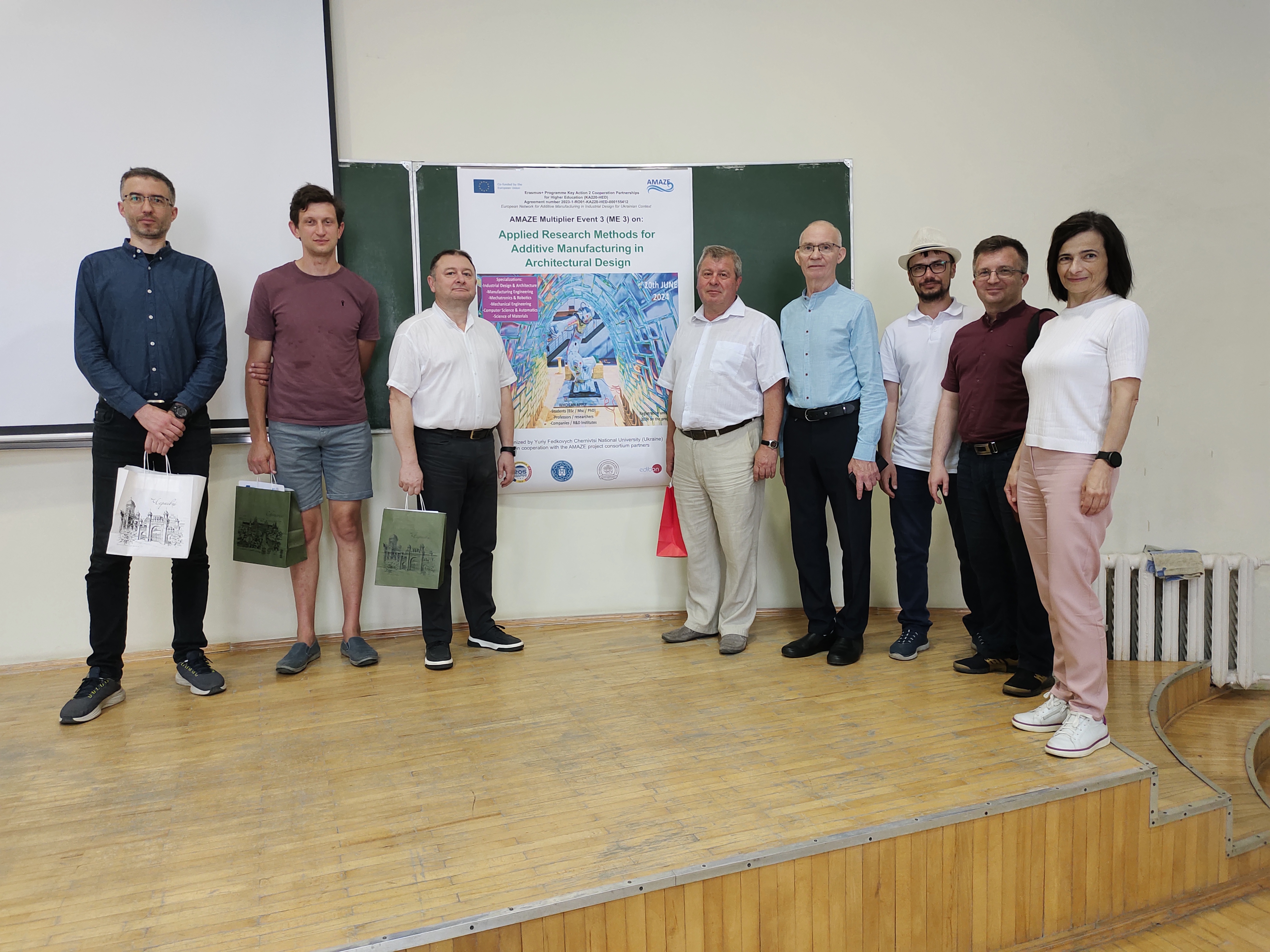 Багатостороння зустріч у рамках Міжнародного проєкту AMAZE