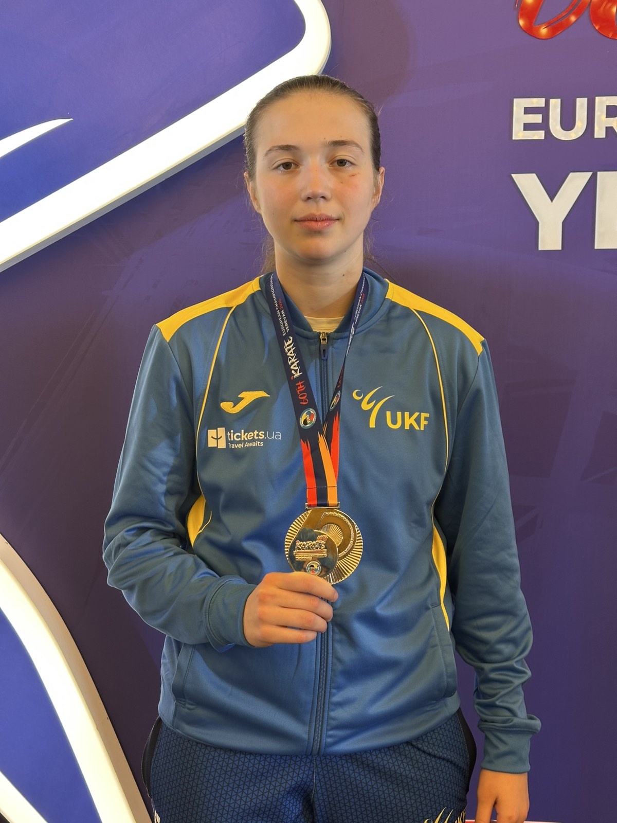 Віце-чемпіонка Європи з карате на 60-му Чемпіонаті Європи серед дорослих!