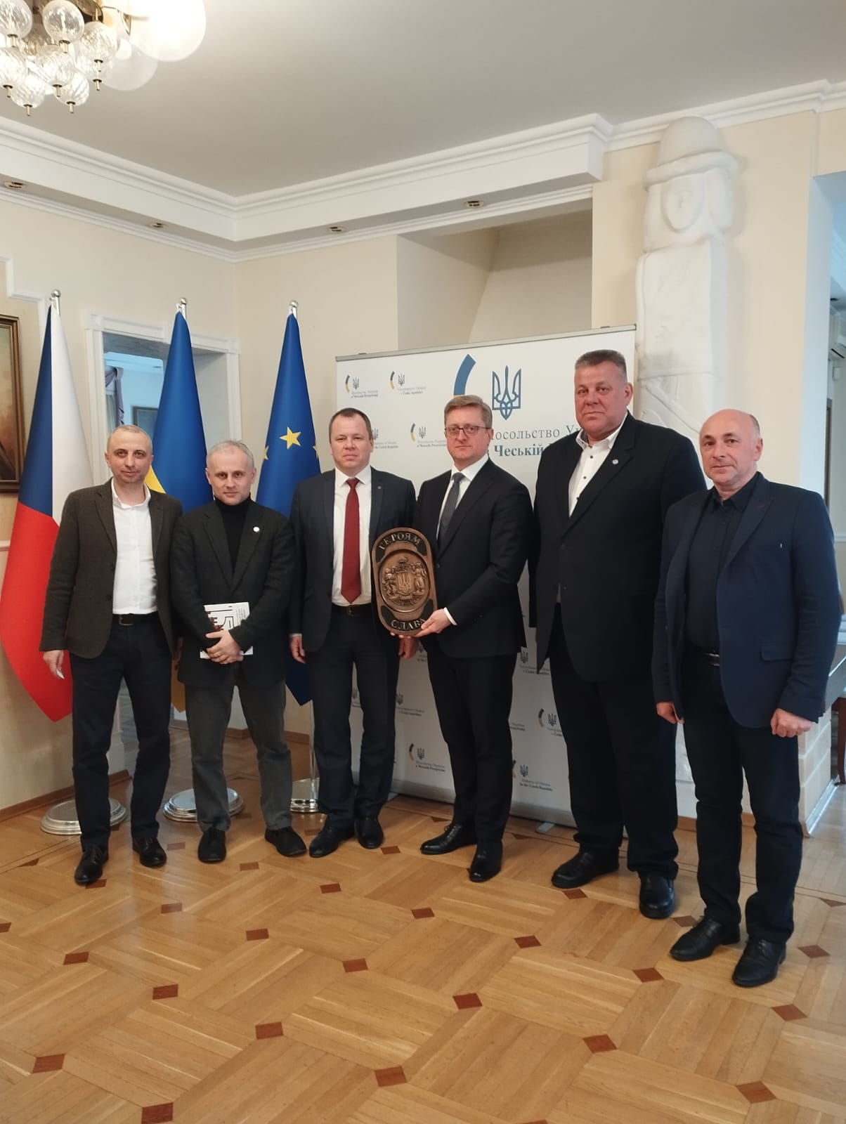 Візит делегації Чернівецького національного університету імені Юрія Федьковича до Карлового університету (м. Прага, Чеська Республіка)