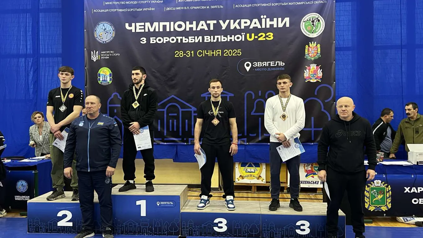 Студенти ЧНУ здобули медалі на Чемпіонаті України з боротьби U-23