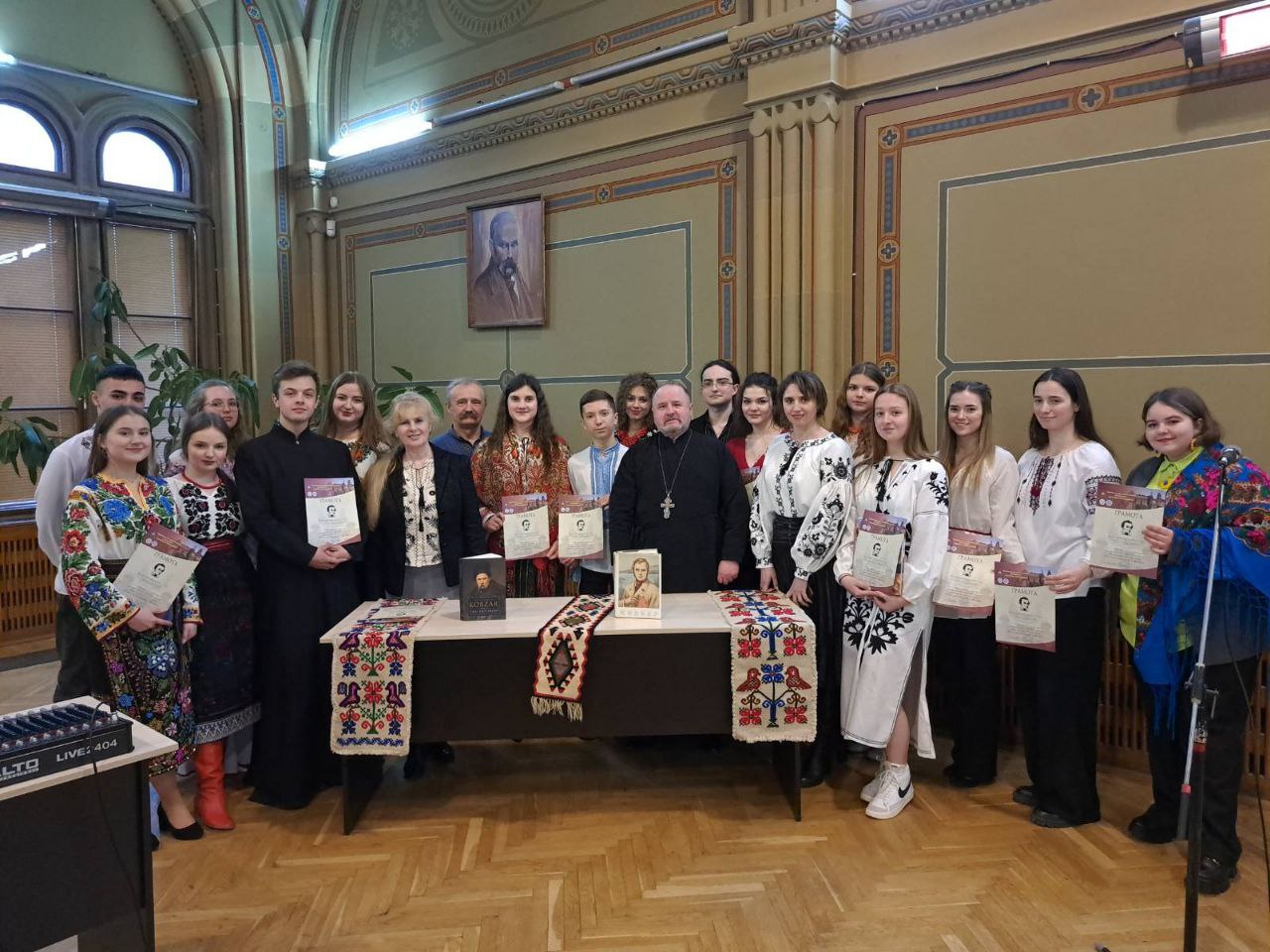 Фінал конкурсу декламаторів творів Тараса Шевченка