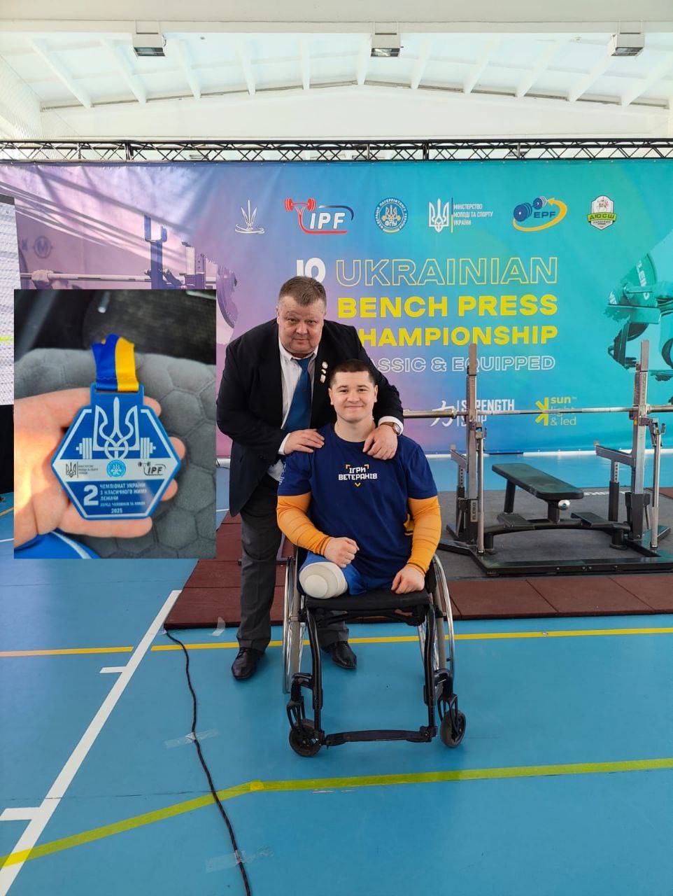 Вадим Гільчук – срібний призер Чемпіонату України з жиму лежачи!