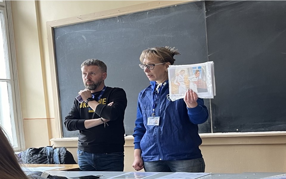 Студенти спеціальності "Середня освіта (Математика) та "Середня освіта (Інформатика)" відвідали семінар-тренінг на тему "Стрес. Види стресу. Причини виникнення"