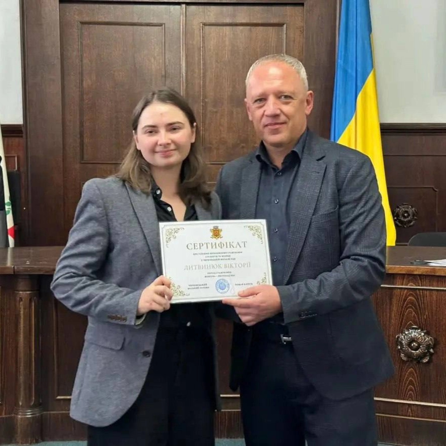 Вікторія Литвиненко та Роман Клічук