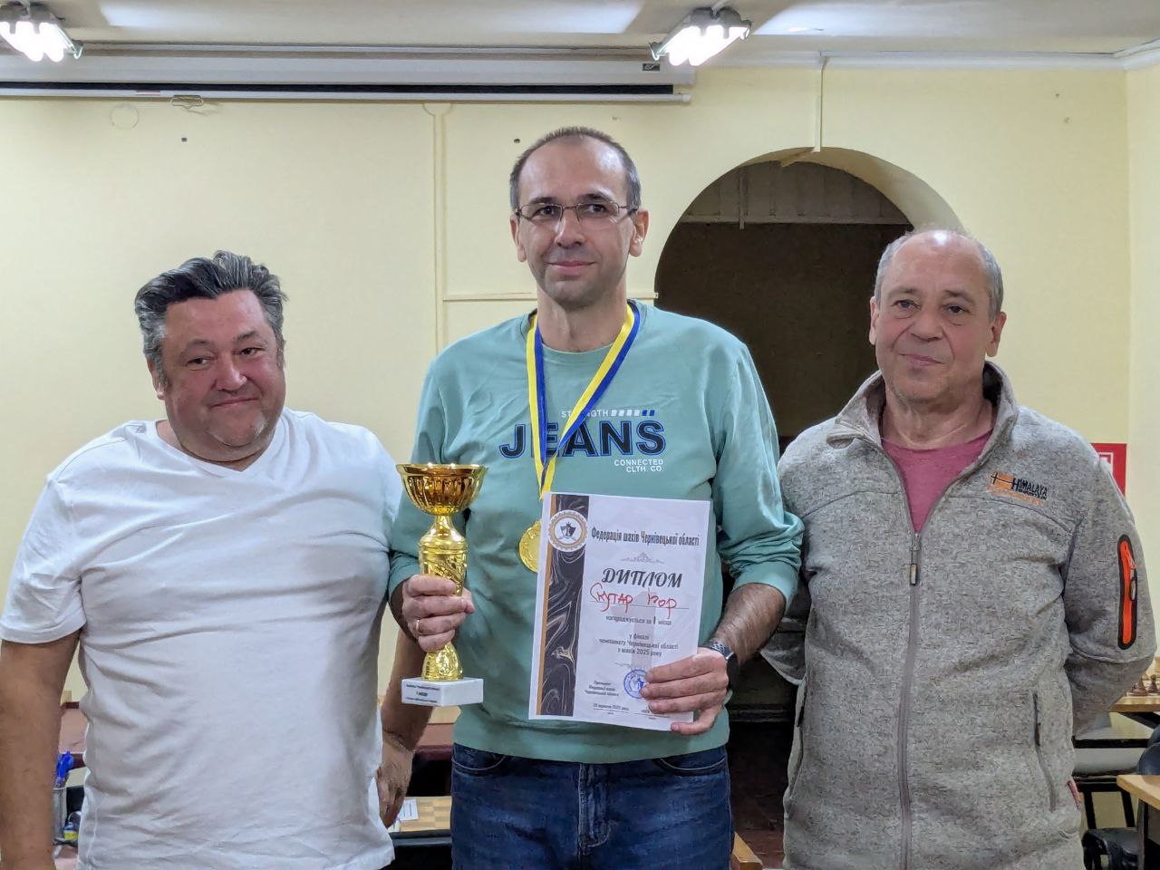 Ігор Скутар — чемпіон Чернівецької області з шахів!