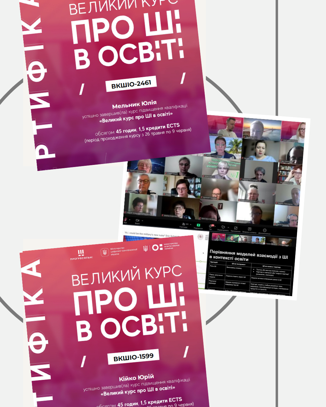 Викладачі кафедри – серед учасників Великого курсу про ШІ в освіті!