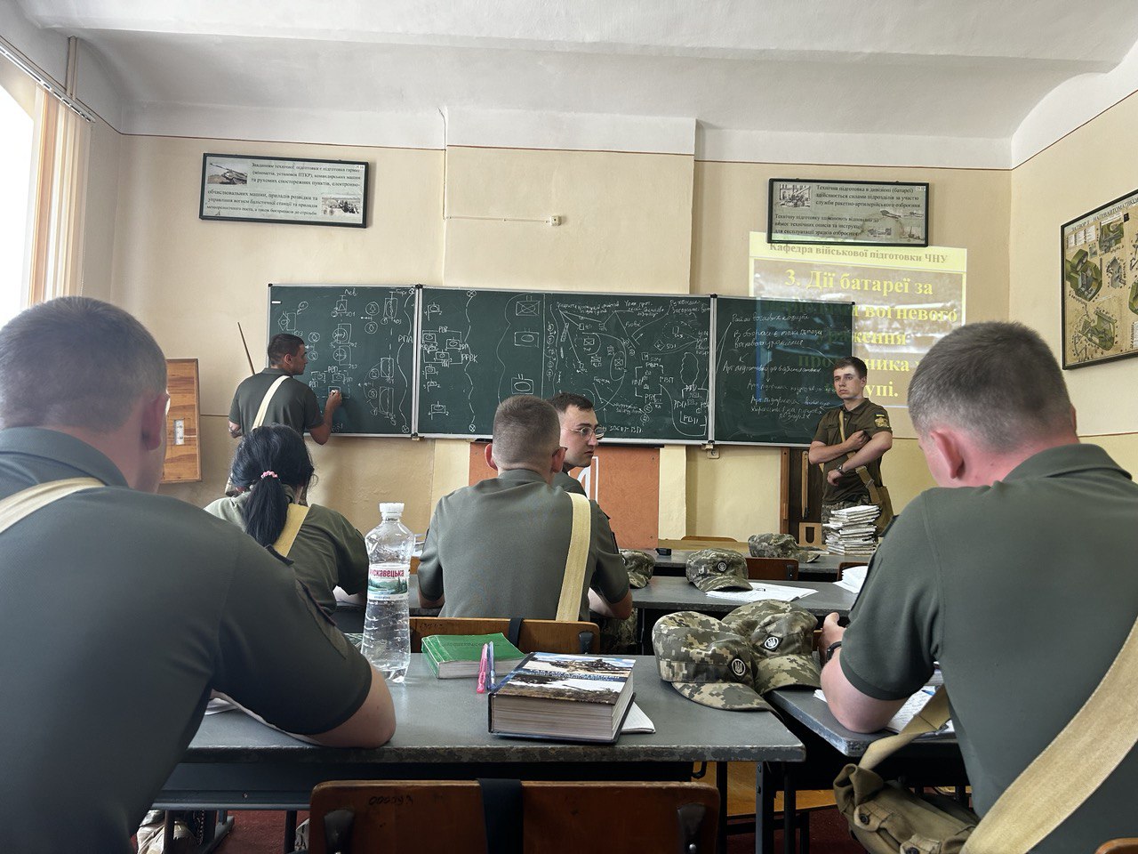 Заняття з бойового застосування артилерійських підрозділів