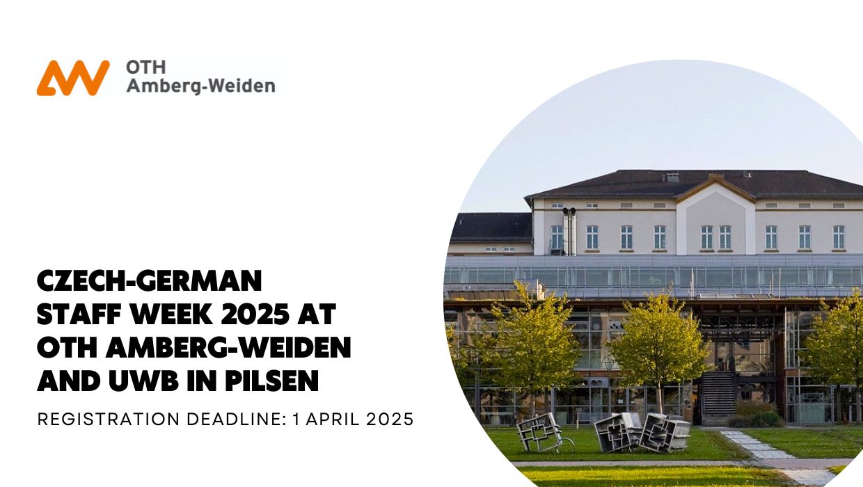 Czech-German Staff Week 2025 at OTH Amberg-Weiden and UWB in Pilsen