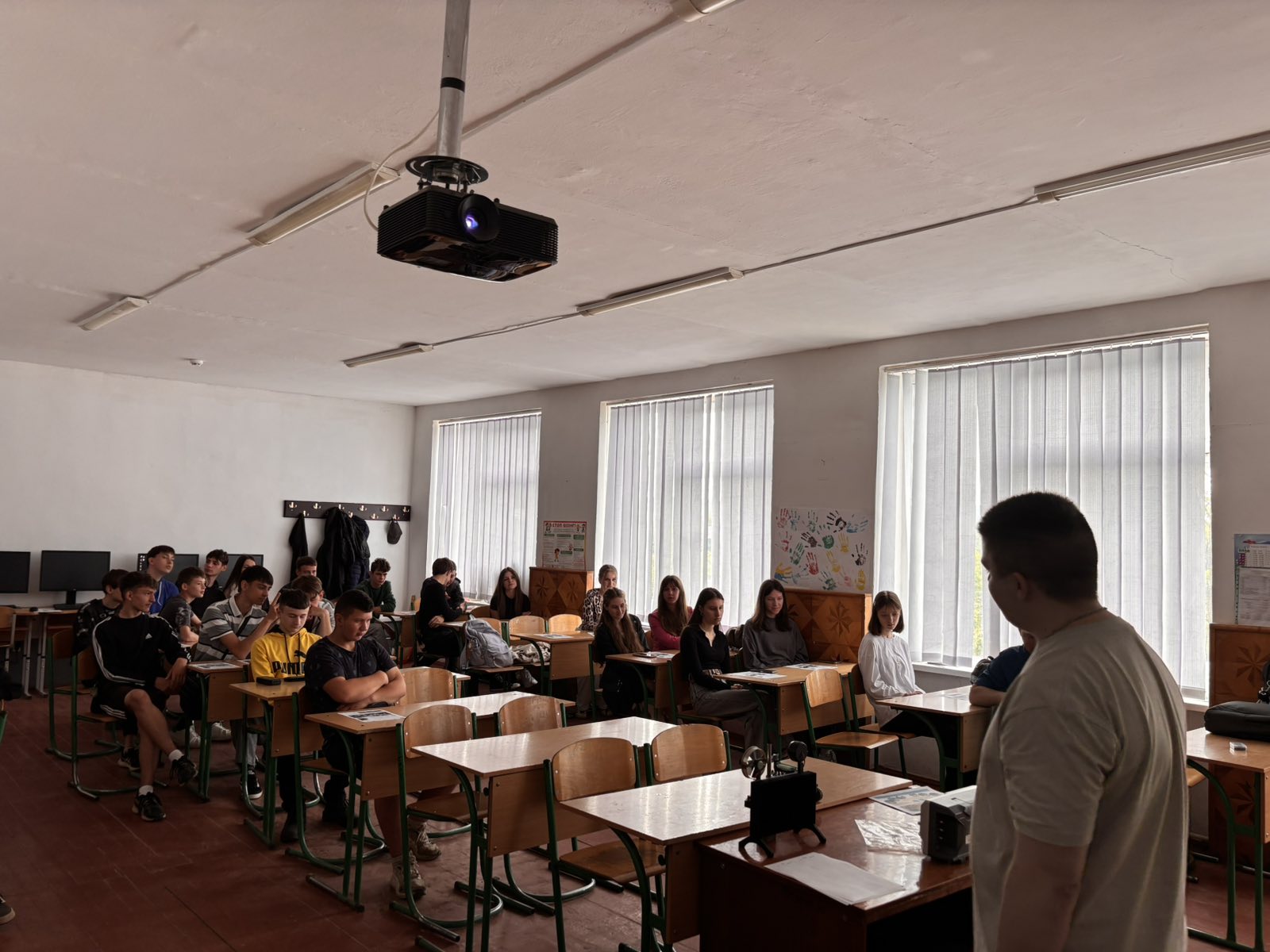 Лаборант кафедри провів профорієнтаційну зустріч для учнів Лукавецького ліцею