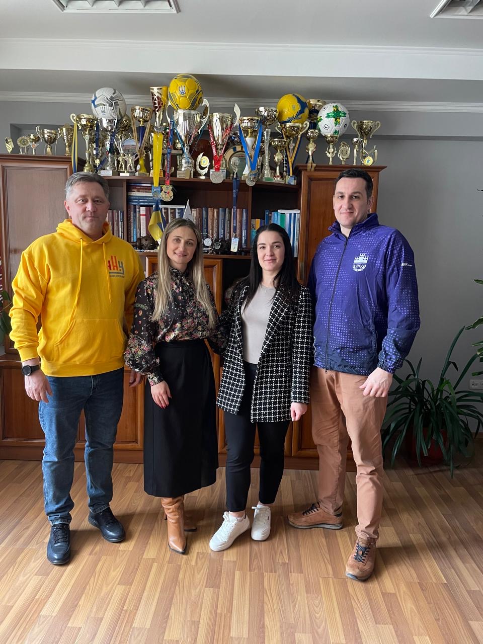 Вітання новообраній Голові Асоціації випускників факультету