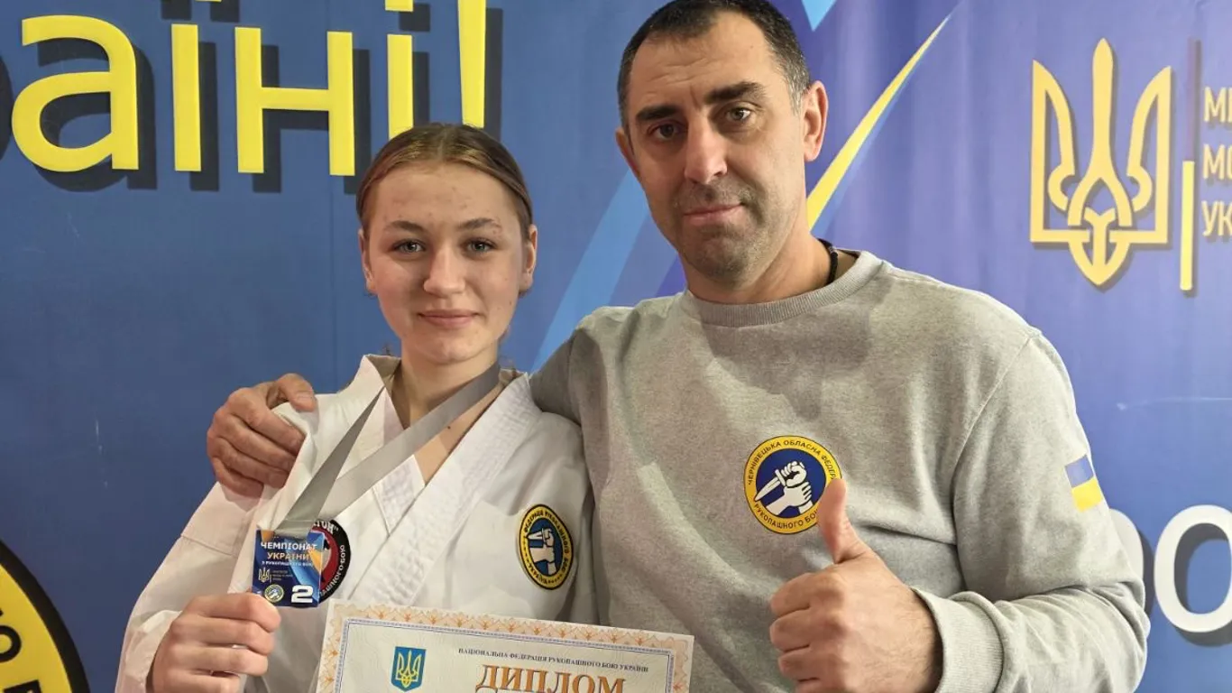 Чемпіонат України з рукопашного бою: студентка факультету ФКСР виборола "срібло"