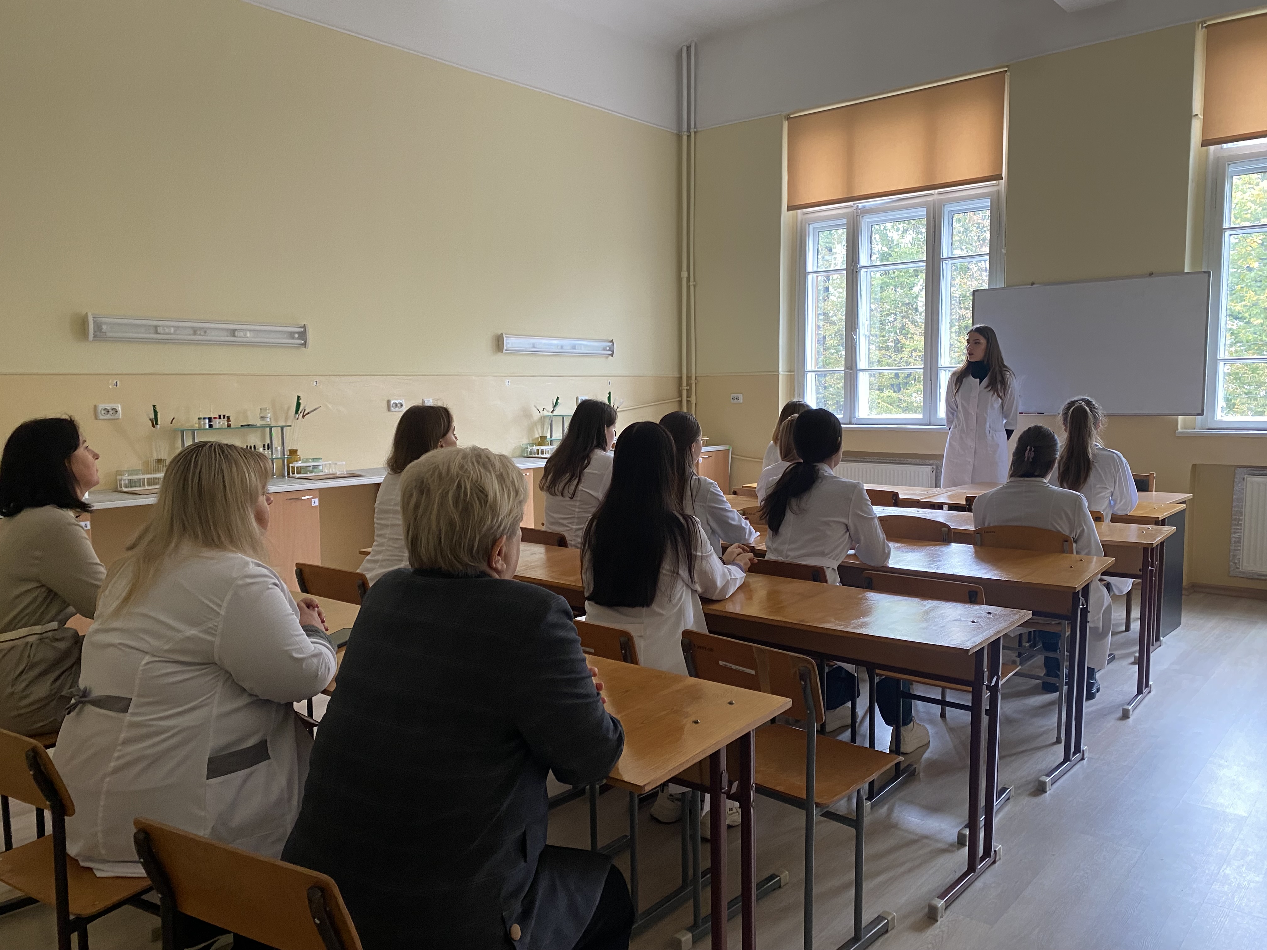 Зустріч зі стейкхолдером на кафедрі біохімії та біотехнології