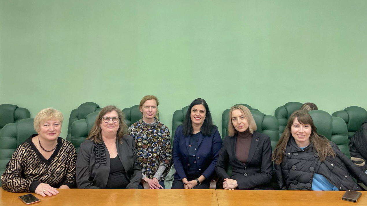 Візит іноземної лекторки на факультет іноземних мов