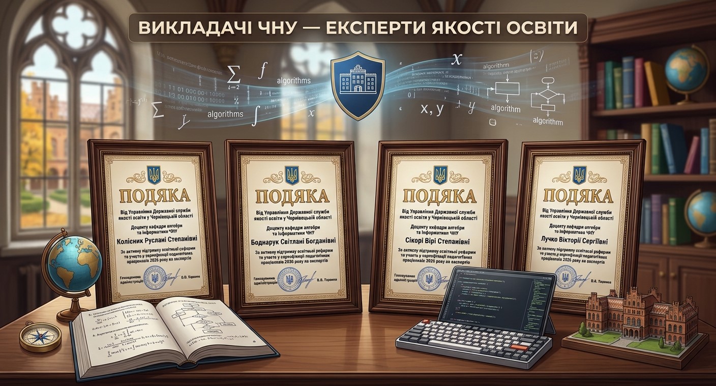 У вересні-жовтні 2026 року викладачі кафедри долучилися до сертифікації педагогічних працівників 2026 року як експерти із вивчення практичного досвіду роботи учасників сертифікації