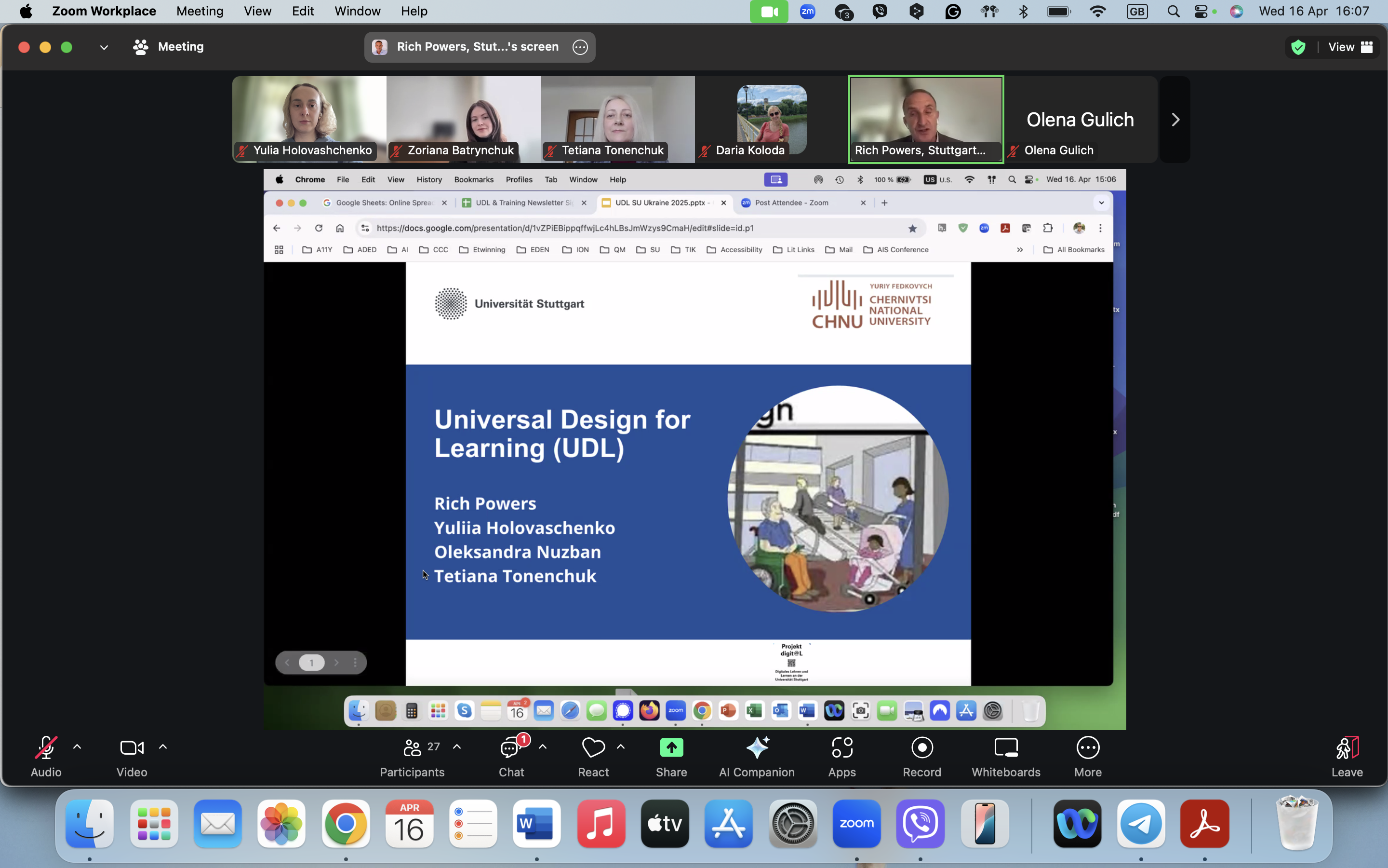 Методичний семінар 'Universal Design for Learning'