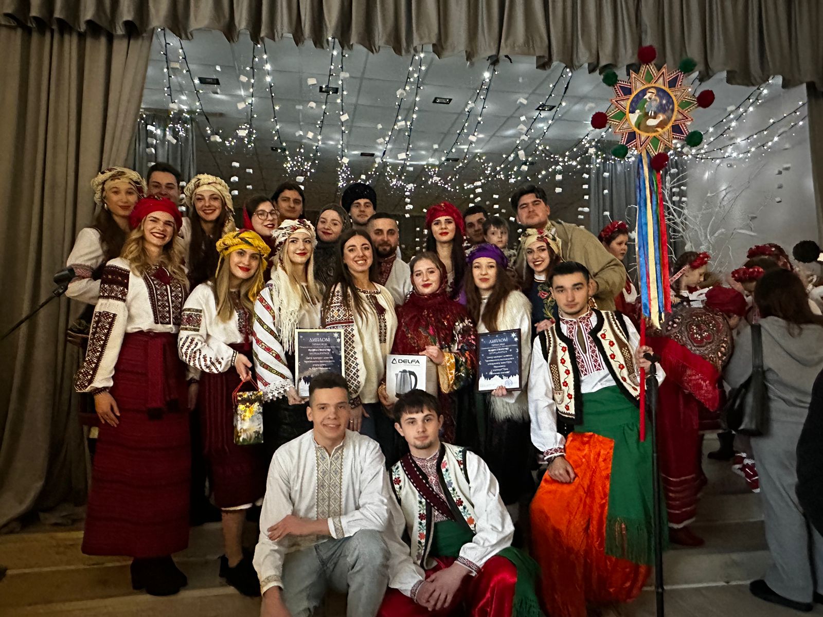 Центр культури і дозвілля студентів ЧНУ на "Різдвяних співаночках"