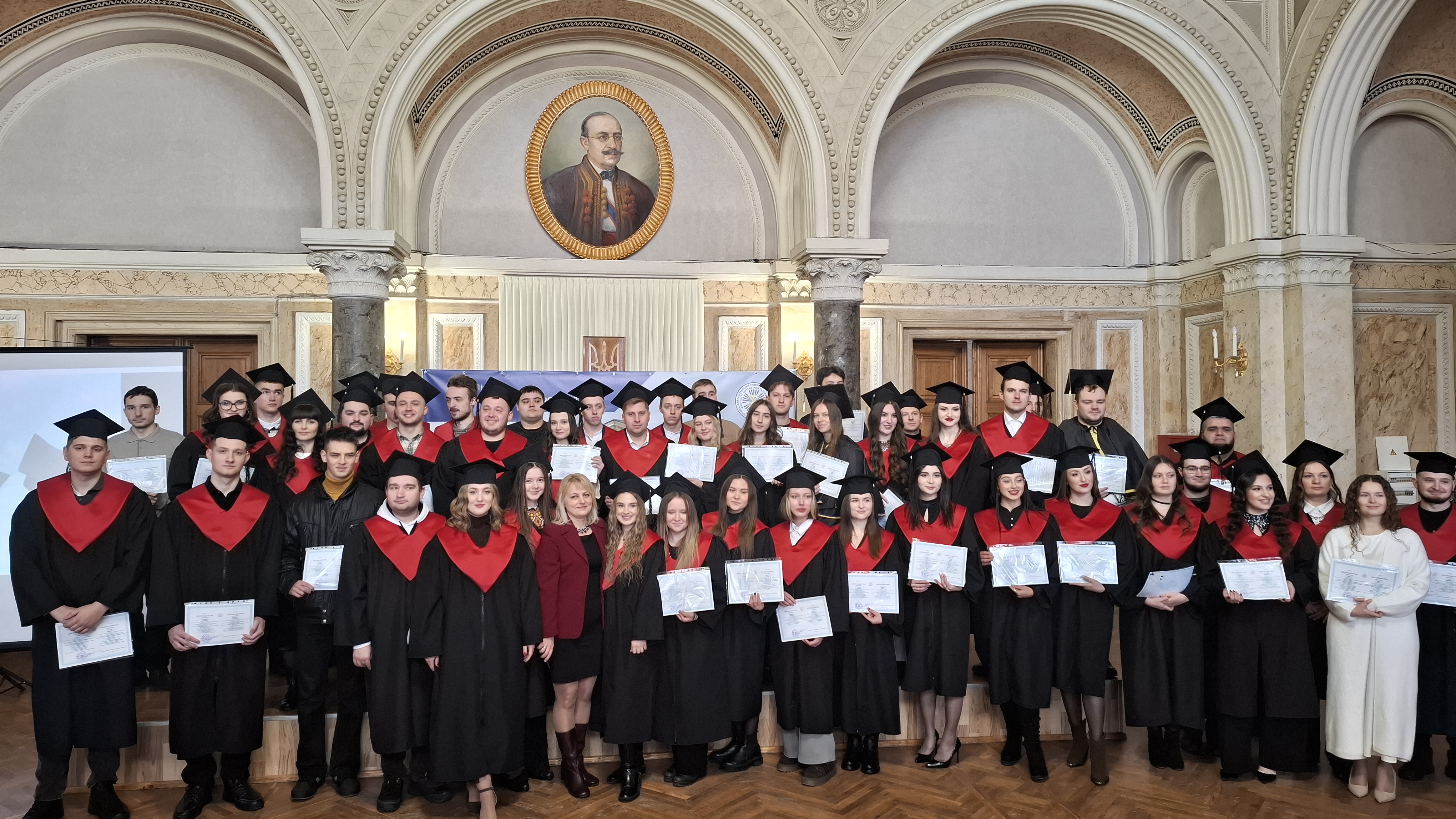 Сьогодні факультет вітав магістрів із врученням дипломів