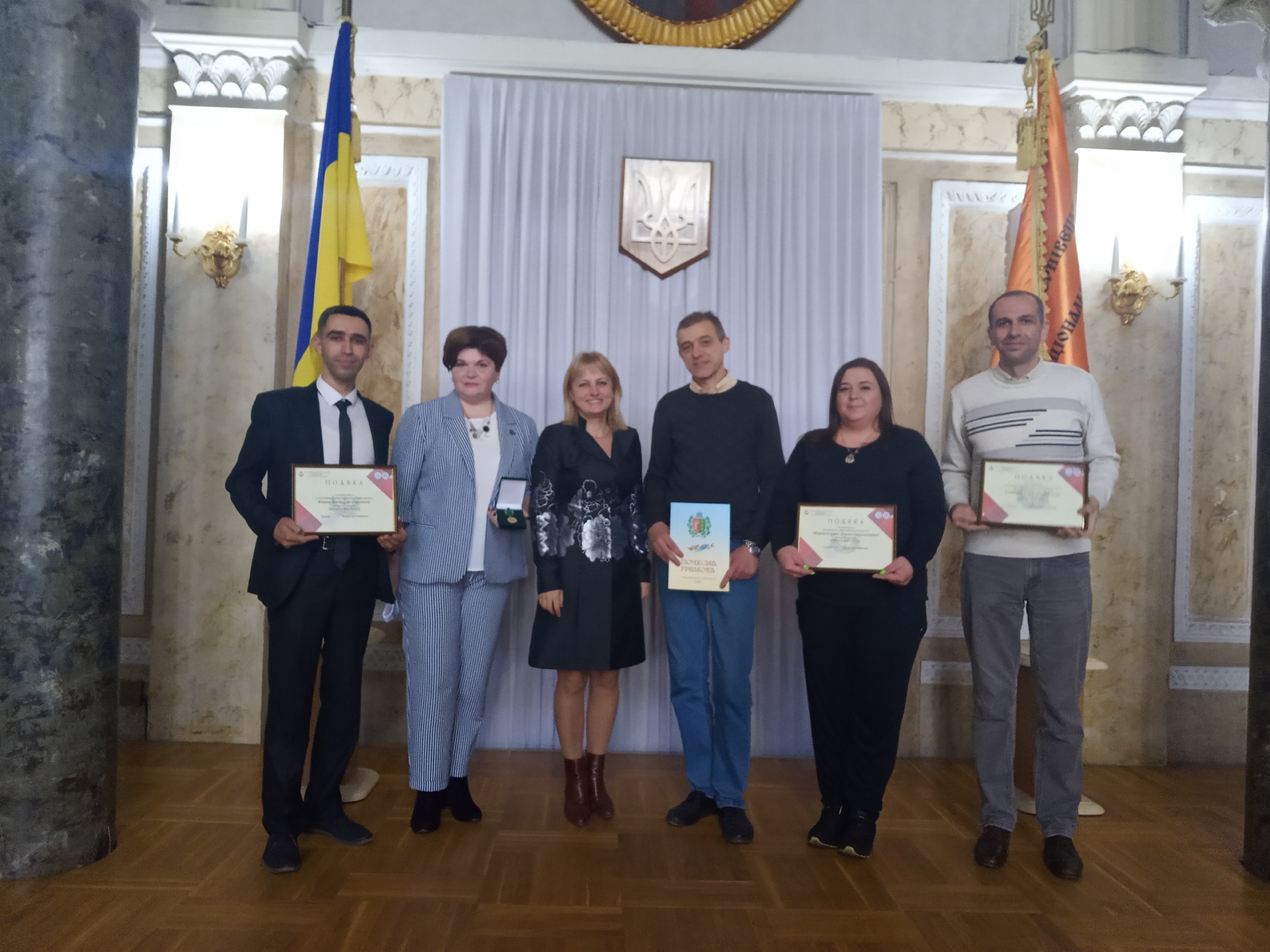 Нагородження викладачів факультету до 146 рівниці ЧНУ