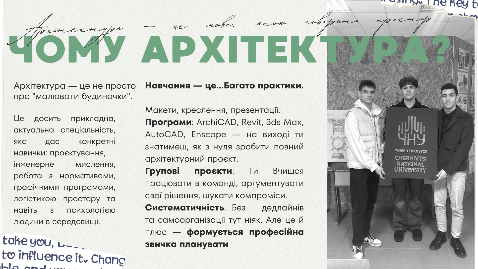 Чому архітектура?