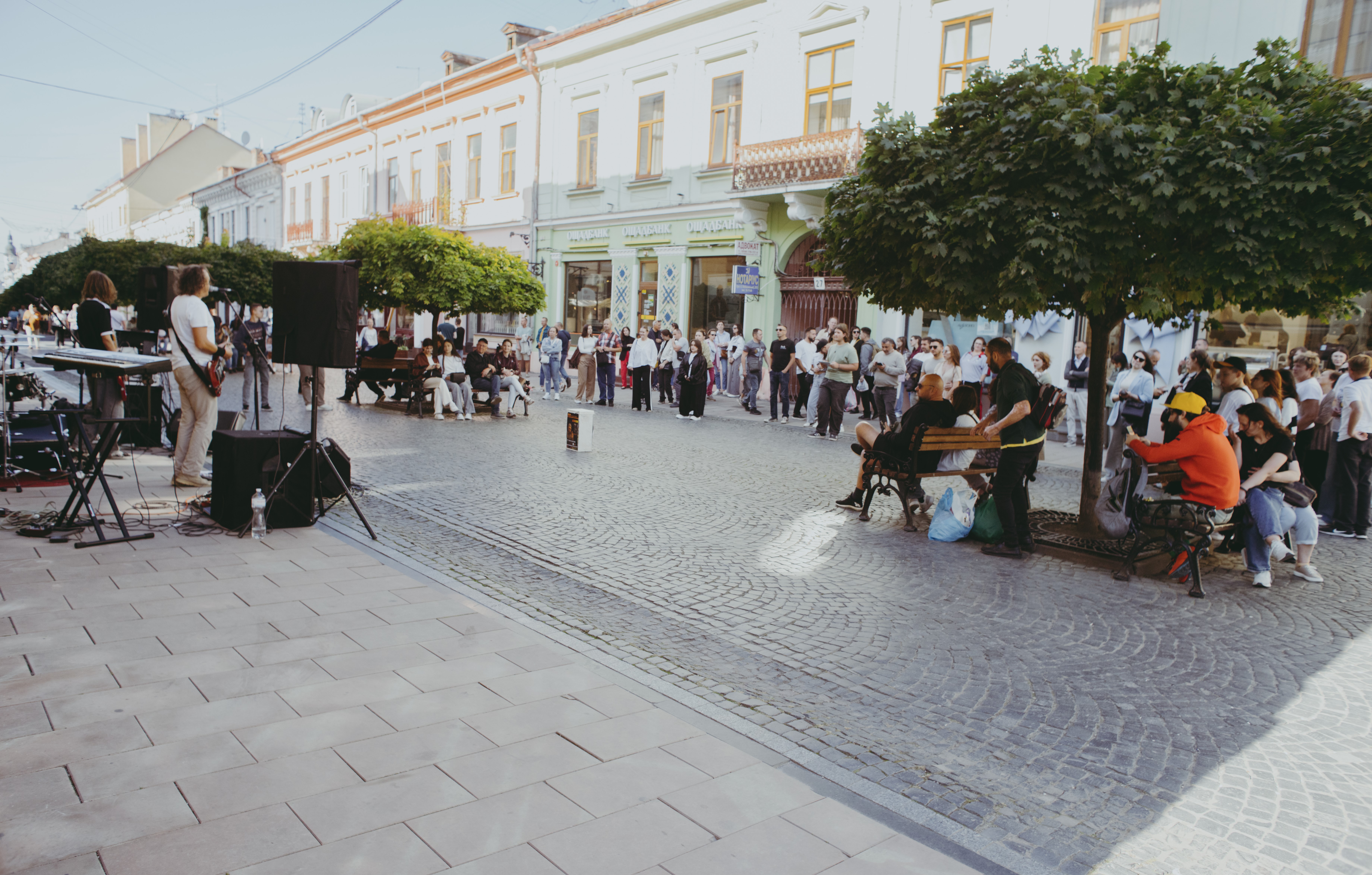 Благодійний рок-концерт «Музика Перемоги» на Панській вулиці