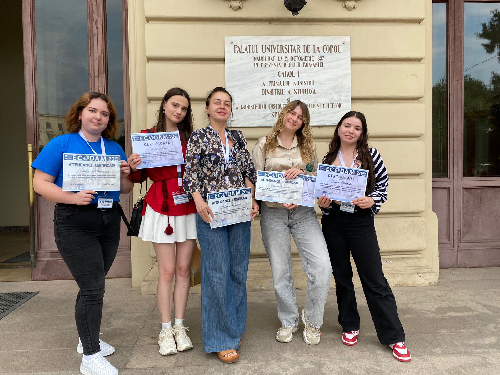 Студентки ЧНУ взяли участь у міжнародній літній школі ECODAM у Румунії