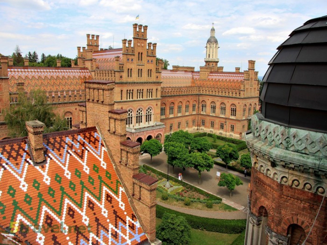 Residence of Bukovinian and Dalmatian Metropolitans (Yuriy Fedkovych Chernivtsi National University), Ukraine
