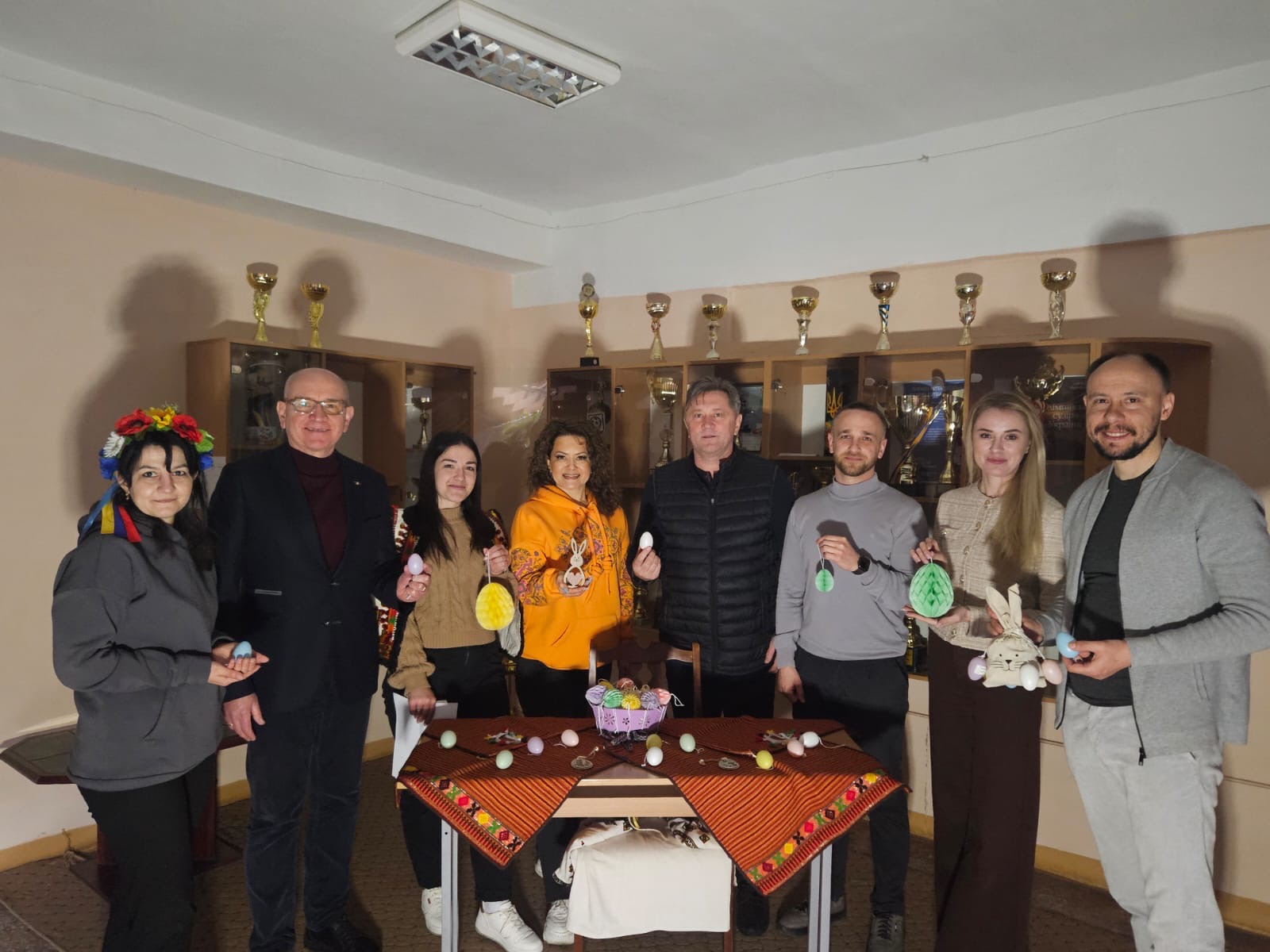 Передвеликодній перегляд фільму про писанкарство на факультеті фізичної культури, спорту та реабілітації