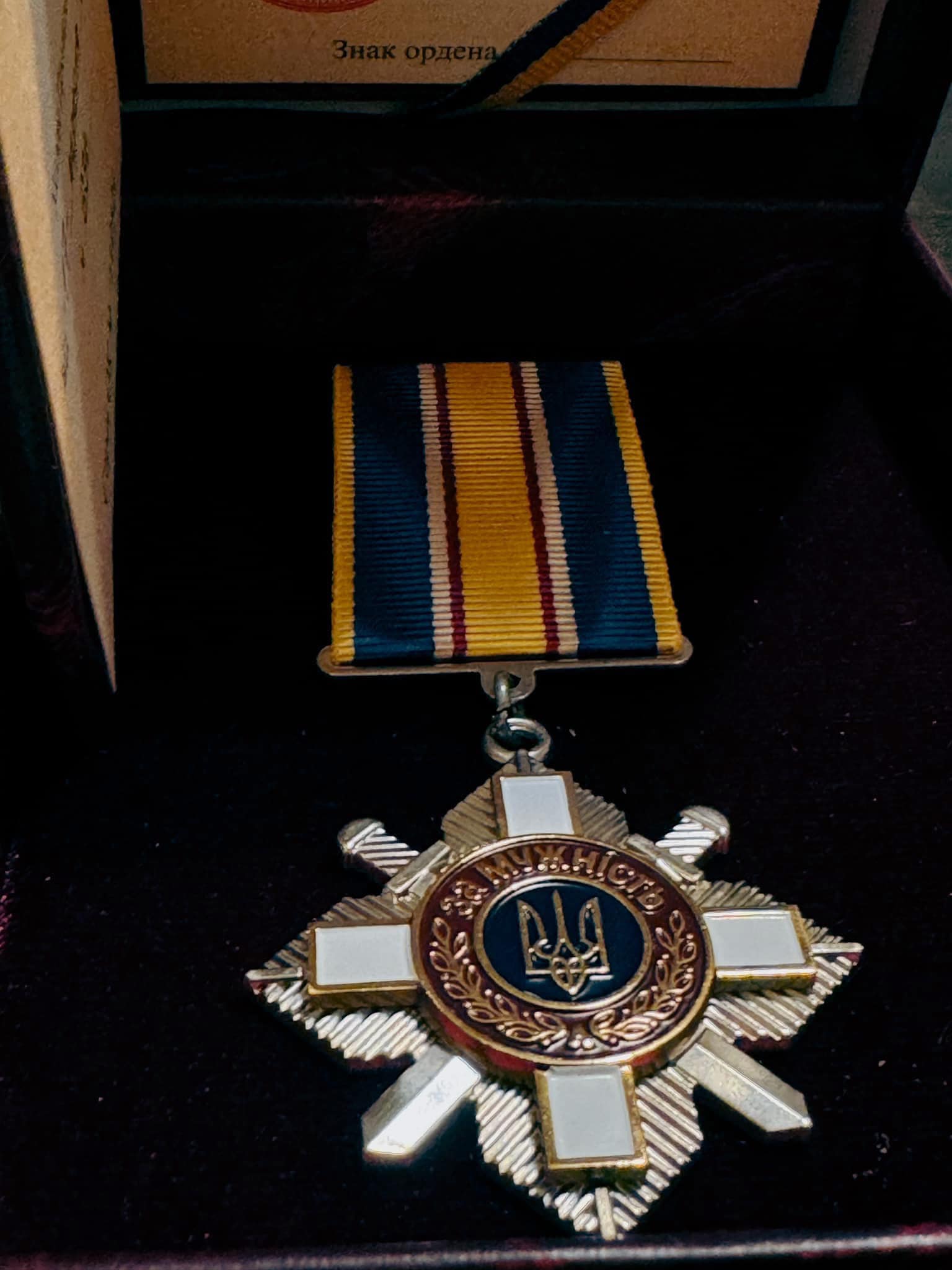Орден "За мужність"