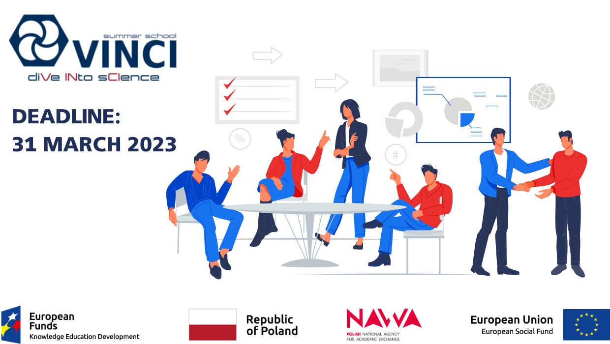 VINCI Dive into Science – Interdisciplinary International Silesian Summer School