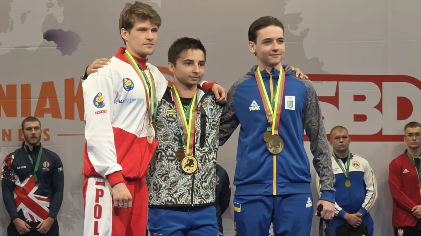 Золото Чемпіонату Європи: студент факультету Олександр Паскар — чемпіон Європи з жиму лежачи