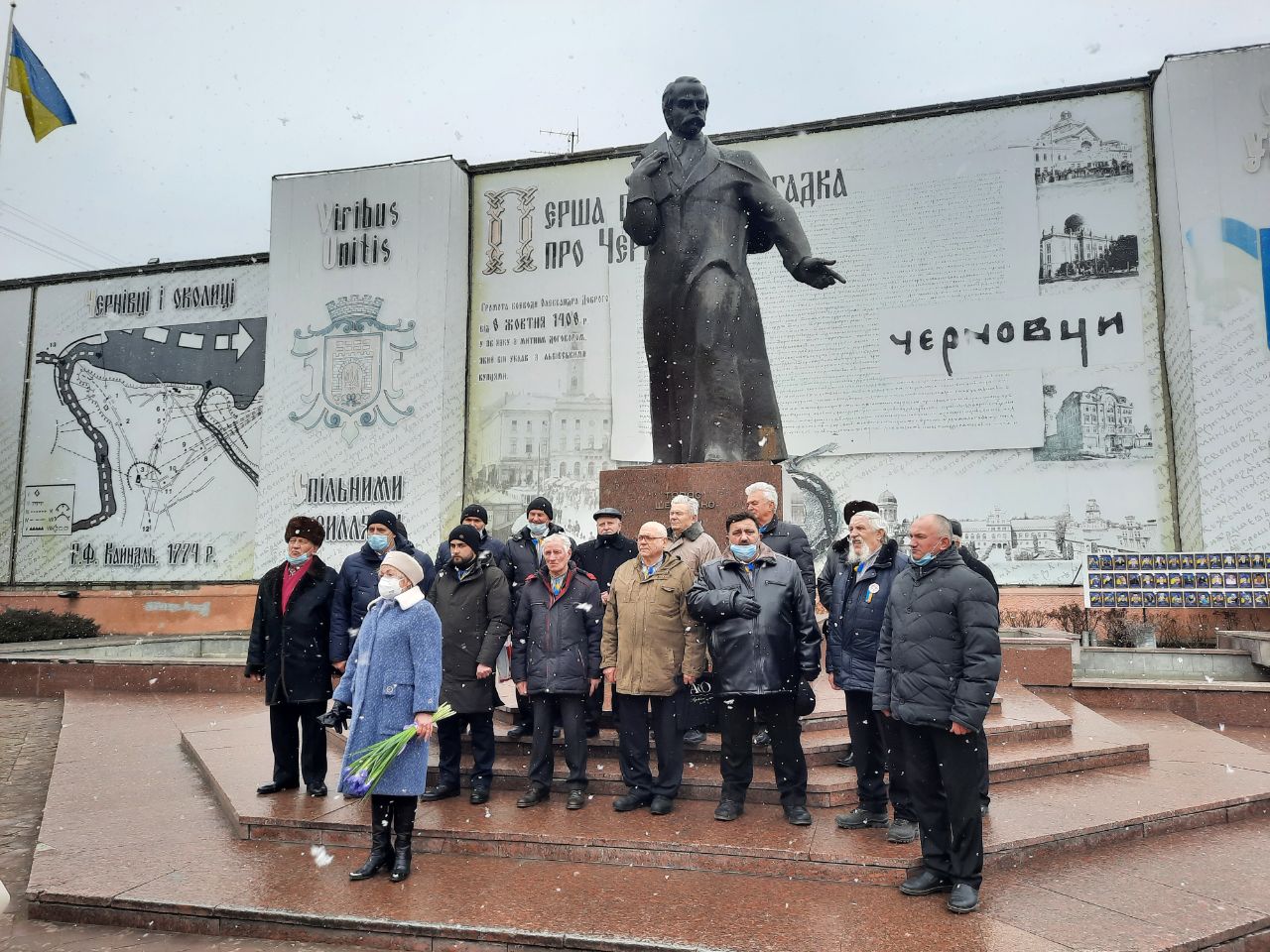 10 березня 2021 року. Відзначення 160-х роковин пам’яті Великого Кобзаря.