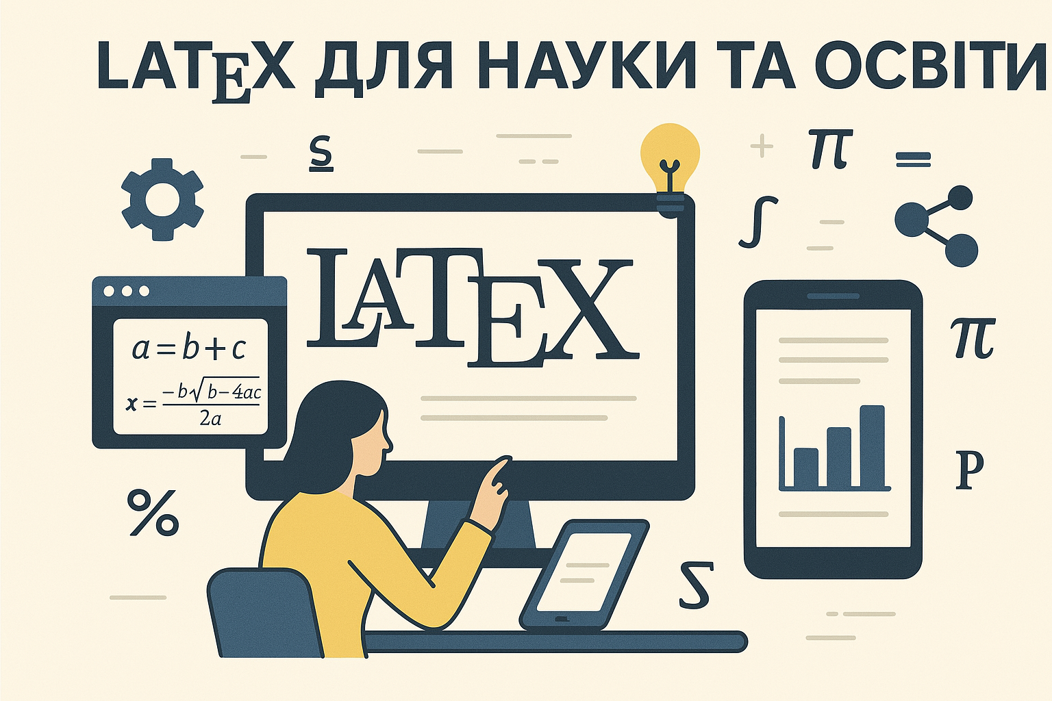 LATEX ДЛЯ НАУКИ ТА ОСВIТИ