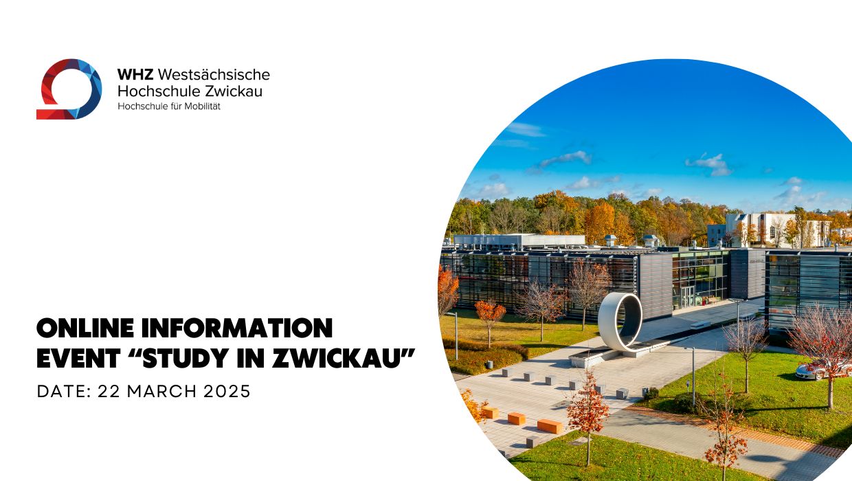 "Study in Zwickau" Online-Information Event