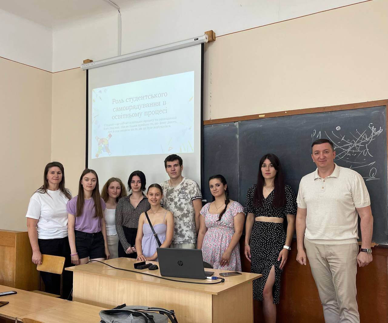 Зустріч представників студентського самоврядування з керівництвом економічного факультету та експерткою НАЗЯВО