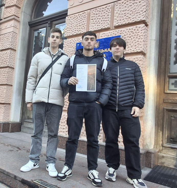 Команда студентів-призерів