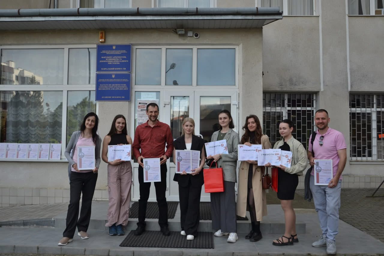 Оголошено переможців конкурсу айдентики факультету архітектури, будівництва та декоративно-прикладного мистецтва!