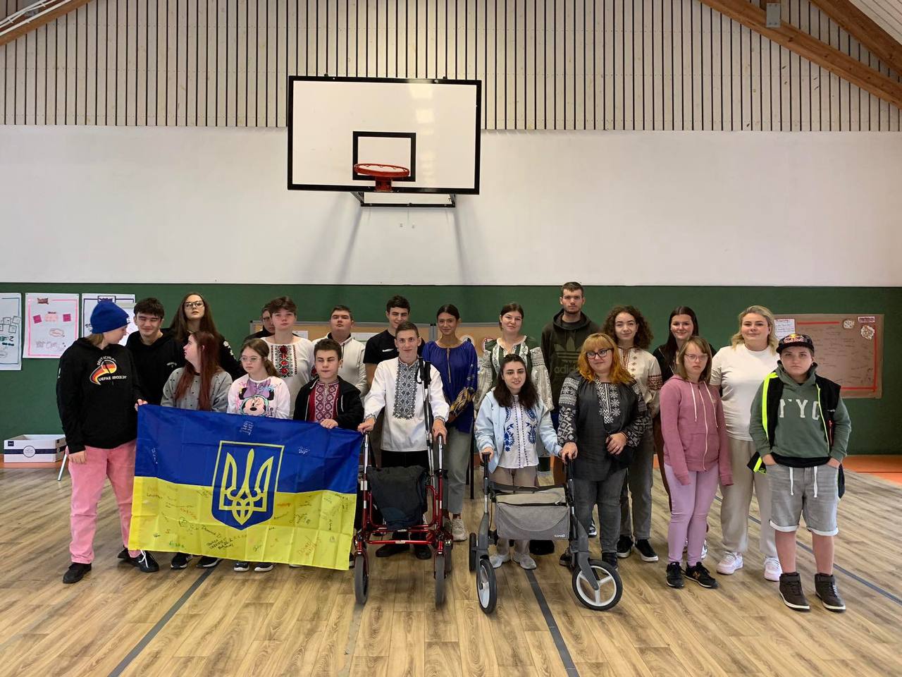 Участь студентів факультету фізичної культури, спорту та реабілітації у міжнародному інклюзивному проєкті „BRÜCKENSCHLAG"