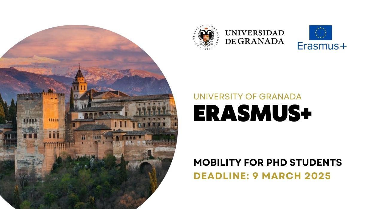 Відкрито конкурс ERASMUS+ до Університету Гранади (Іспанія) 2025