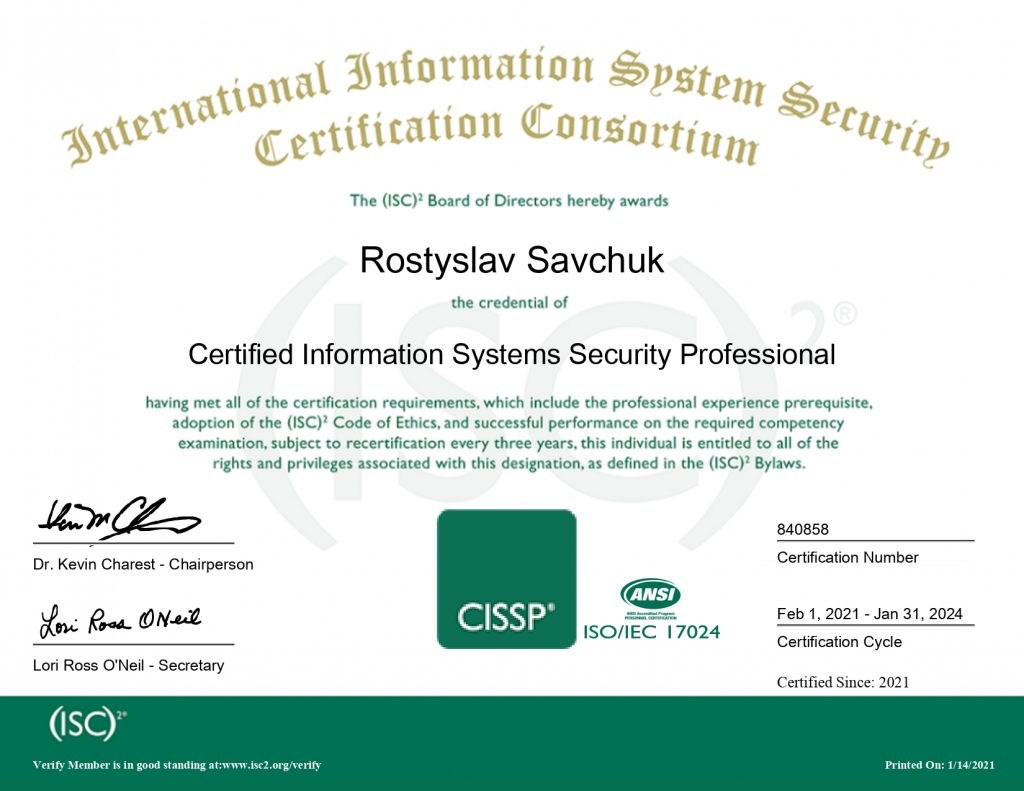CISSP